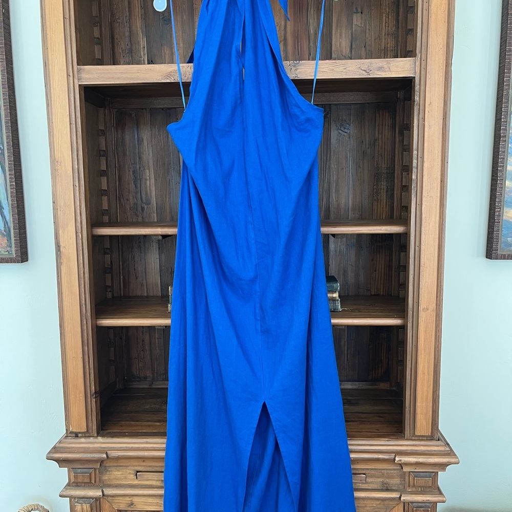 Lovestitch Royal Blue Backless Dress